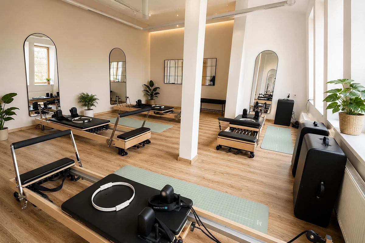 Pilates Reformer Studio Vertex Fitness, České Budějovice Pilates Reformer Studio Vertex Fitness, České Budějovice