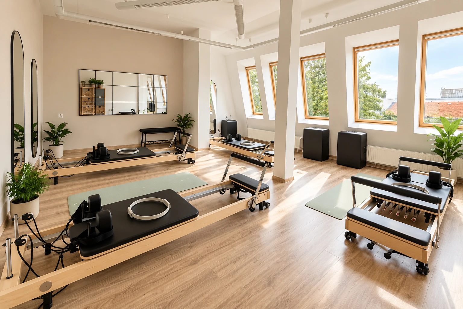 Pilates Reformer Studio Vertex Fitness, České Budějovice Pilates Reformer Studio Vertex Fitness, České Budějovice